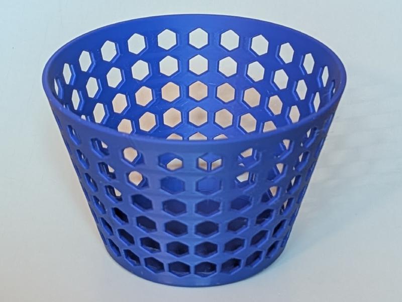 Featured image of post Basket with Hexagon Pattern